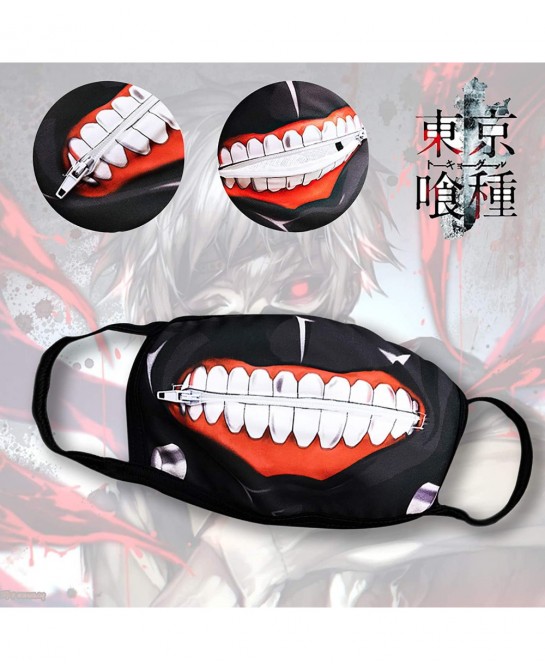 Tokyo Anime Ghoul Stickers(100pcs with Kaneki Ken Cosplay Mask )Gifts Horror mask Tokyo Anime Ghoul Merch Party Stickers for ...