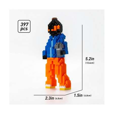 FNF Friday Night Funkin Series Buiilding Block Set Toys Gifts for Kids - Whitty(397pcs) $43.10 Toy Building Sets