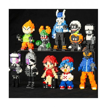 FNF Friday Night Funkin Series Buiilding Block Set Toys Gifts for Kids - Whitty(397pcs) $43.10 Toy Building Sets