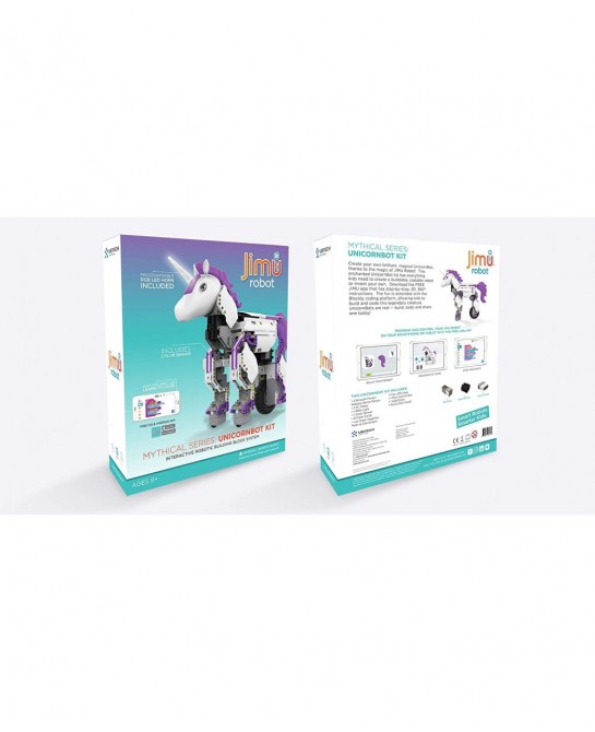 Mythical Series: Unicornbot Kit-App-Enabled Building & Coding Stem Learning Kit Purple $127.51 Remote- & App-Controlled Robots