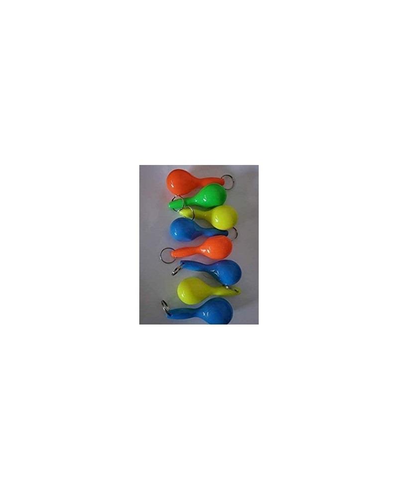 6 Maraca Keychain Noisemakers Fun Party Favor Gifts Prizes Prizes $13.52 Noisemaker Toys