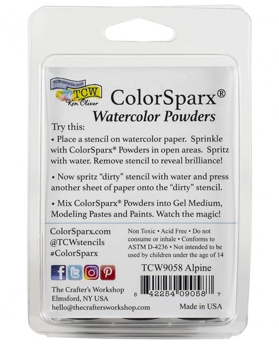 COLORSPARX POWDERS ALPINE One Size $27.74 Kids' Drawing & Writing Boards