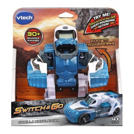 Switch and Go Gorilla Muscle Car $24.05 Electronic Learning & Education Toys