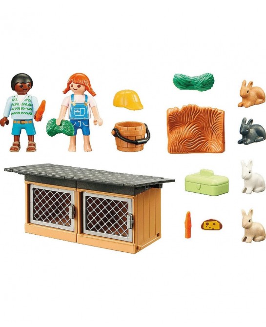 Rabbit Pen Gift Set $28.74 Play Figure Playsets