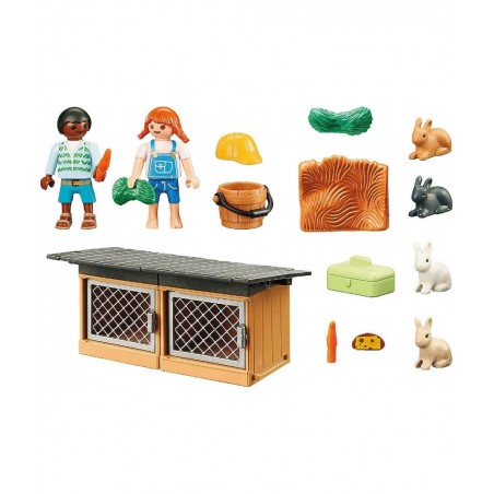Rabbit Pen Gift Set $28.74 Play Figure Playsets