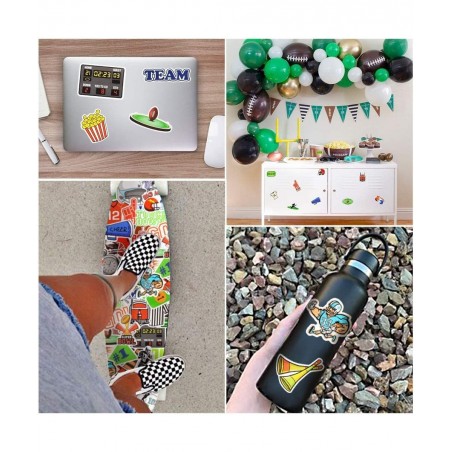 Football Stickers for Scrapbooking Football Stickers for Water Bottles Vinyl Football Stickers for Kids(50 Pcs) $16.00 Kids' ...