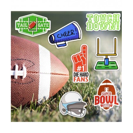 Football Stickers for Scrapbooking Football Stickers for Water Bottles Vinyl Football Stickers for Kids(50 Pcs) $16.00 Kids' ...