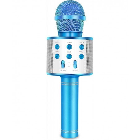 Handheld Bluetooth Karaoke Microphone-Kids Birthday Wireless Mic Singing Toys-Gifts for Age 3 4 5 6 7 8 9 10 Years Old Girls ...