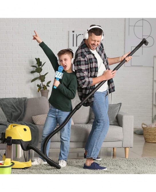 Handheld Bluetooth Karaoke Microphone-Kids Birthday Wireless Mic Singing Toys-Gifts for Age 3 4 5 6 7 8 9 10 Years Old Girls ...