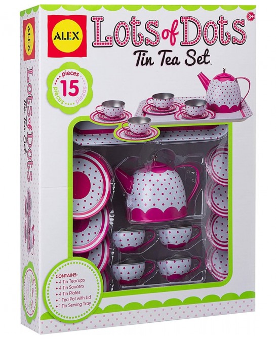 Lots Of Dots Tin Tea Set $90.56 Toy Kitchen Products