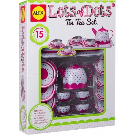 Lots Of Dots Tin Tea Set $90.56 Toy Kitchen Products