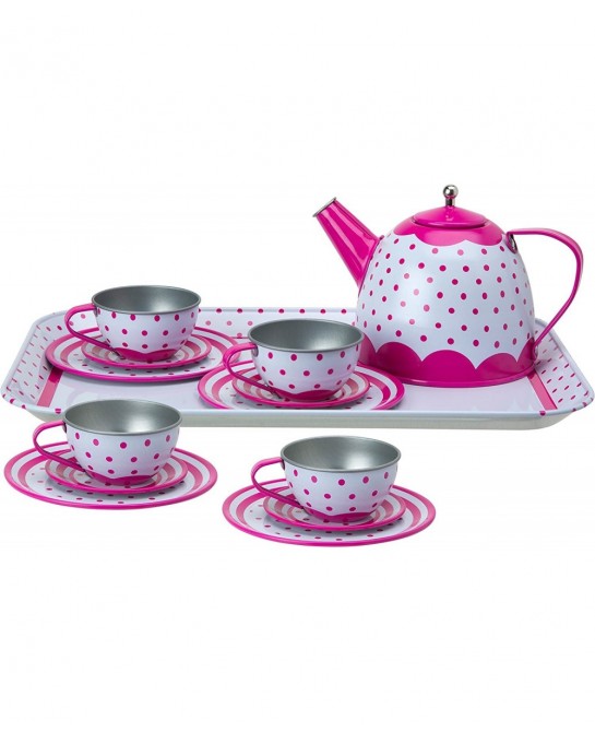 Lots Of Dots Tin Tea Set $90.56 Toy Kitchen Products