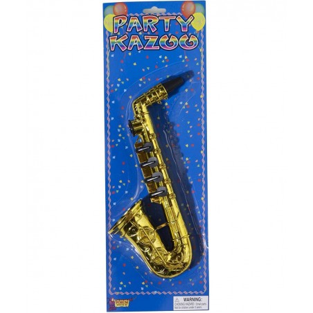 Gold Saxophone Party Kazoo Play Musical Instrument $18.48 Kids' Musical Instruments
