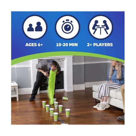Battle of The Beards Game Funny Party Game Plays Like Elephant March Minute to Win It $44.10 Board Games