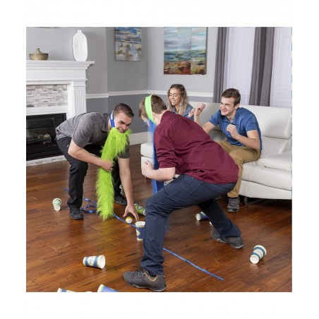 Battle of The Beards Game Funny Party Game Plays Like Elephant March Minute to Win It $44.10 Board Games
