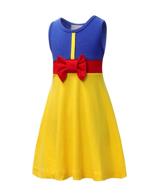 Girls Princess Dress Birthday Party Cosplay Jewelry Tank Tops Christmas Outfit Clothes Jewelry Accessories $38.61 Kids' Costumes