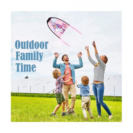 2 Pcs Children's Thumb Ejection Kite Kites for Kids Ages 4-18 Easy to Fly Stringless Beach Mini Slingshot Kite for Boys Girls...