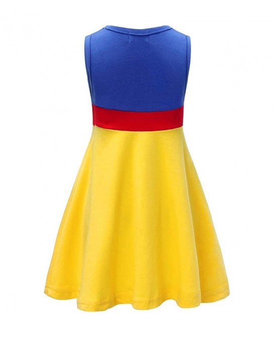 Girls Princess Dress Birthday Party Cosplay Jewelry Tank Tops Christmas Outfit Clothes Jewelry Accessories $38.61 Kids' Costumes