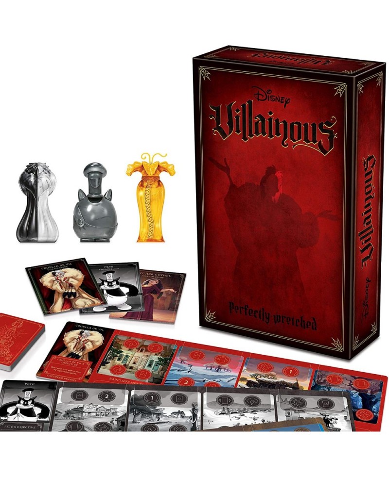 26843 Disney Perfectly Wretched Kids & Adults Age 10 Years and Up-Can be Played as a Stand-Alone or Expansion to The Popular ...