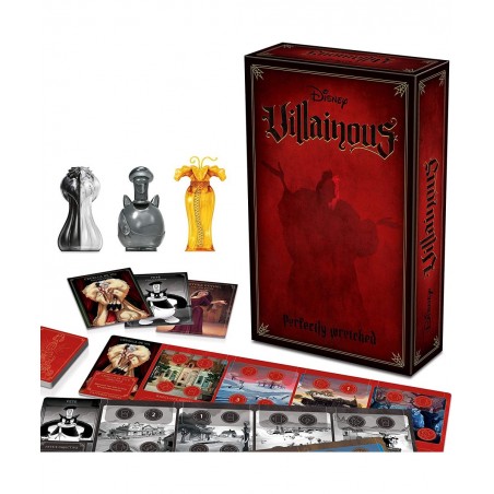 26843 Disney Perfectly Wretched Kids & Adults Age 10 Years and Up-Can be Played as a Stand-Alone or Expansion to The Popular ...