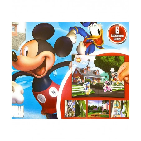 Scene for Sticker REUSIBLE Disney Stickers for Kids Book Toddlers Learning Game (Mickey/Jurassic) (Princess/Trolls) $28.62 Ki...