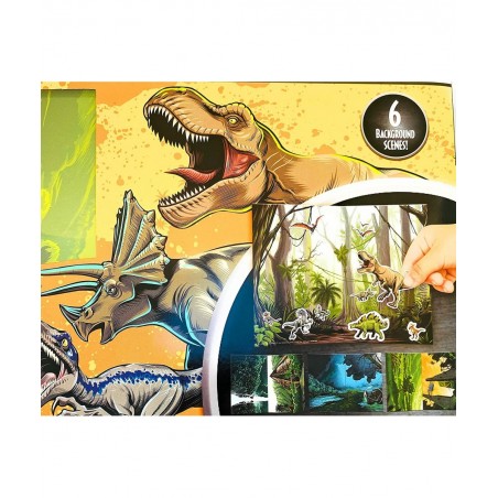 Scene for Sticker REUSIBLE Disney Stickers for Kids Book Toddlers Learning Game (Mickey/Jurassic) (Princess/Trolls) $28.62 Ki...