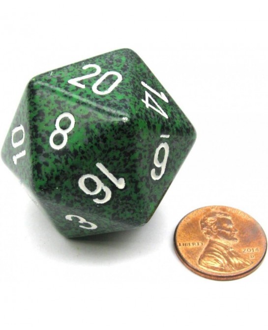 Jumbo D20 Counter - Speckled 34Mm Dice: Recon $15.20 Game Accessories