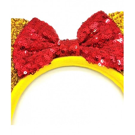 Beauty and the Beast Ears Belle Ears Belle Mickey Ears Disney Inspired Beauty and the Beast Ears Gold Minnie ears $23.97 Kids...