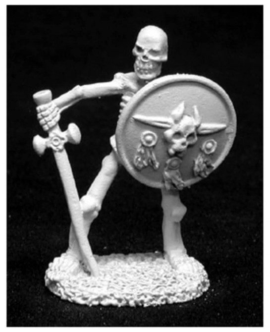 Miniatures Skeleton Swordsman 02078 Dark Heaven Legends Unpainted Metal $17.74 Miniature Novelty Toys