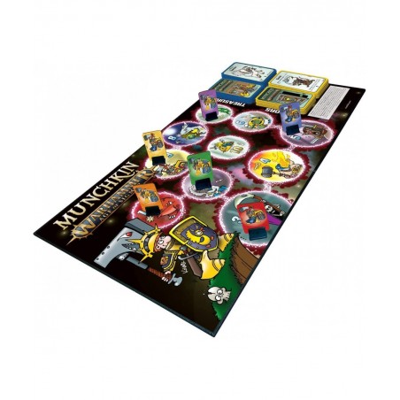 Munchkin Warhammer Age of Sigmar Board Game (Base Game) | Adult Kids & Family Game | Fantasy Adventure Roleplaying Game | Age...