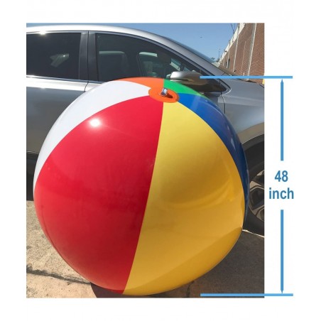 48 inch Jumbo Rainbow Color Ball Great for Beach Pool Party Event GBB-06 $55.17 Swimming Pool & Outdoor Water Toys