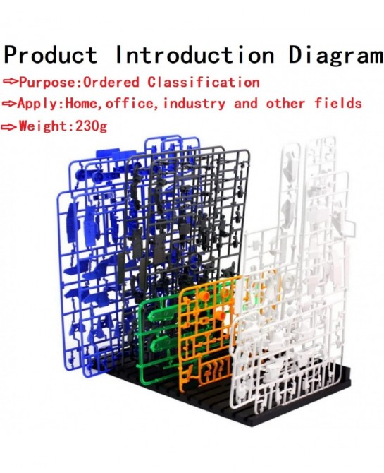 Plastic Parts Shelf Model Shelf Placing Rack Plastic Tool Drawer Storage Container Storage Box Suitable for Gundam DIY Model ...