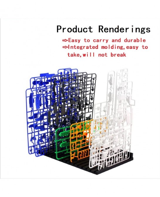 Plastic Parts Shelf Model Shelf Placing Rack Plastic Tool Drawer Storage Container Storage Box Suitable for Gundam DIY Model ...