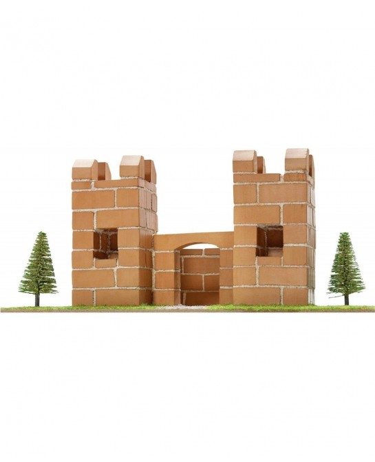 Small Castle Brick Construction Set 120 Building Bricks Erector Set and STEM Building Toy $49.22 Toy Building Sets