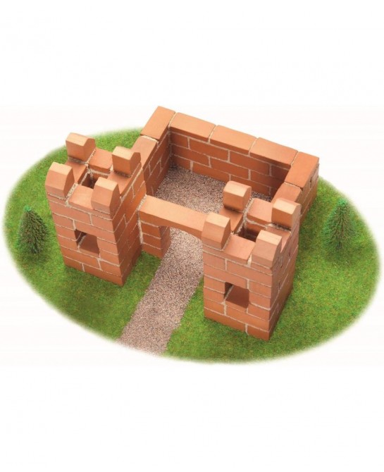 Small Castle Brick Construction Set 120 Building Bricks Erector Set and STEM Building Toy $49.22 Toy Building Sets
