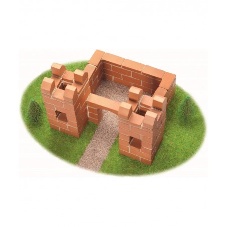 Small Castle Brick Construction Set 120 Building Bricks Erector Set and STEM Building Toy $49.22 Toy Building Sets