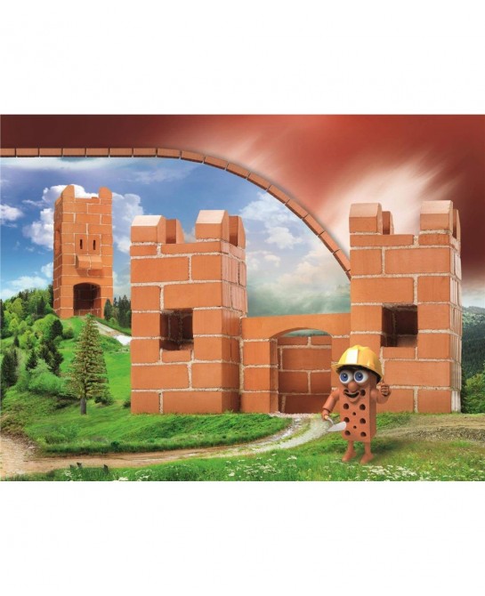 Small Castle Brick Construction Set 120 Building Bricks Erector Set and STEM Building Toy $49.22 Toy Building Sets