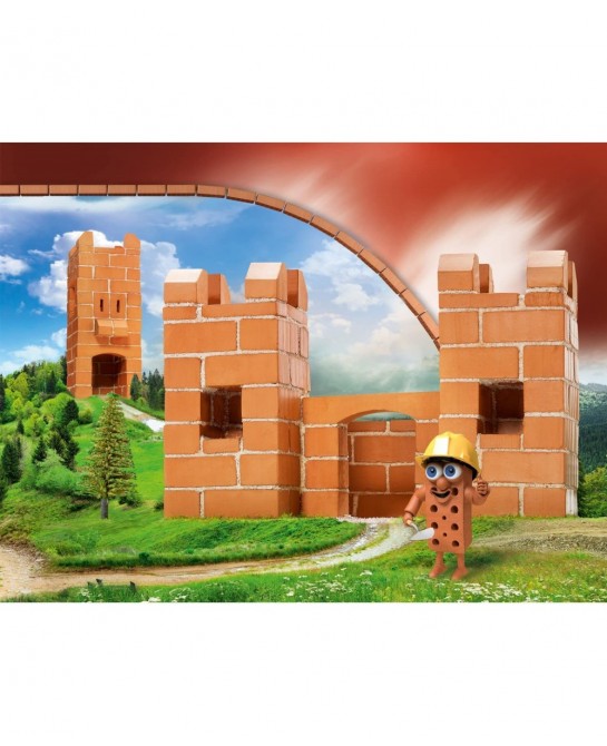 Small Castle Brick Construction Set 120 Building Bricks Erector Set and STEM Building Toy $49.22 Toy Building Sets