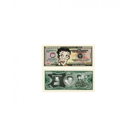 Pack of 50 Bills - Betty Boop Million Dollar Bill $26.89 Gags & Practical Joke Toys