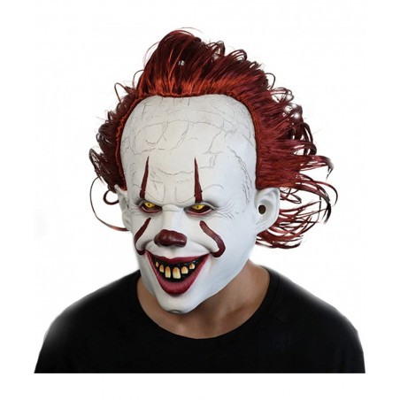Halloween Clown IT Mask Halloween party Mask Creepy IT Clown Mask is Perfect for Cosplay Holiday Party Mask $27.49 Kids' Dres...