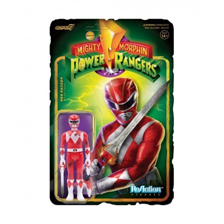 Power Rangers: Red Ranger (Battle Damaged) Reaction Figure $29.06 Action Figures