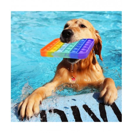 Pop Fidget Sensory Toys Autism Special Needs Stress Relief Silicone Pressure Relieving Toys Squeeze Toys for Kids Children Ad...