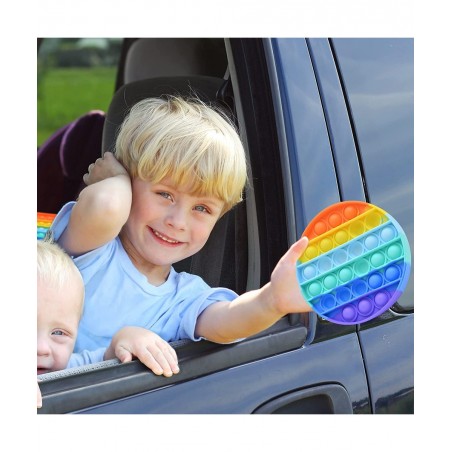 Pop Fidget Sensory Toys Autism Special Needs Stress Relief Silicone Pressure Relieving Toys Squeeze Toys for Kids Children Ad...