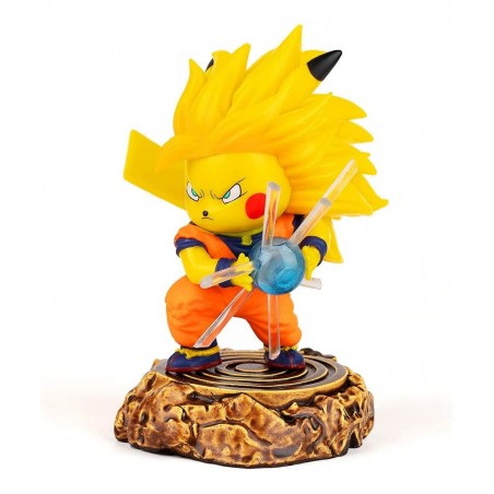 DBZ Goku Figure Statue Super Saiyan ssj3 Collection Birthday Gifts PVC 4 Inch $33.76 Action Figures