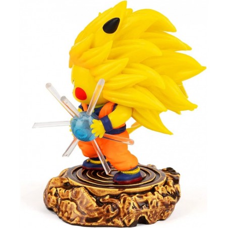 DBZ Goku Figure Statue Super Saiyan ssj3 Collection Birthday Gifts PVC 4 Inch $33.76 Action Figures