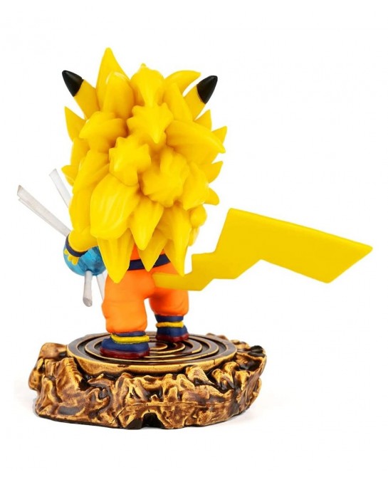 DBZ Goku Figure Statue Super Saiyan ssj3 Collection Birthday Gifts PVC 4 Inch $33.76 Action Figures