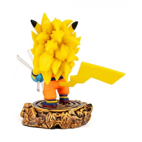 DBZ Goku Figure Statue Super Saiyan ssj3 Collection Birthday Gifts PVC 4 Inch $33.76 Action Figures