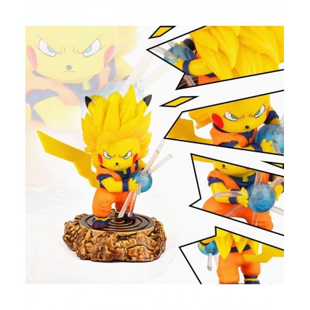 DBZ Goku Figure Statue Super Saiyan ssj3 Collection Birthday Gifts PVC 4 Inch $33.76 Action Figures