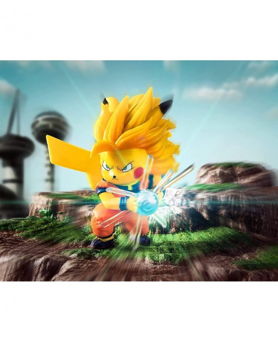 DBZ Goku Figure Statue Super Saiyan ssj3 Collection Birthday Gifts PVC 4 Inch $33.76 Action Figures
