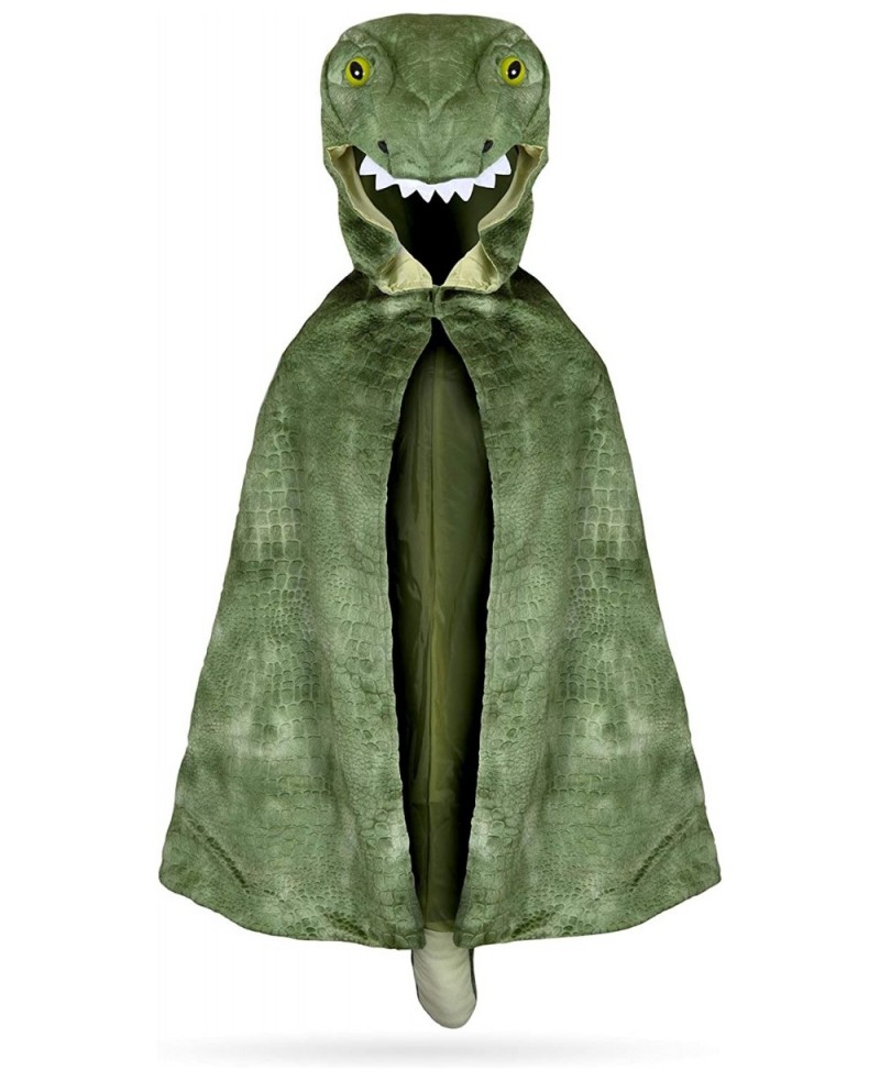 56705 T-Rex Hooded Cape US Size 4-5 Green $66.50 Kids' Costumes